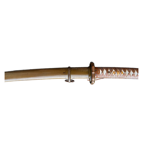 WW2 Japanese Original WWII Japanese Army Type 95 NCO Katana Samurai Sword with Matching Serial Numbers