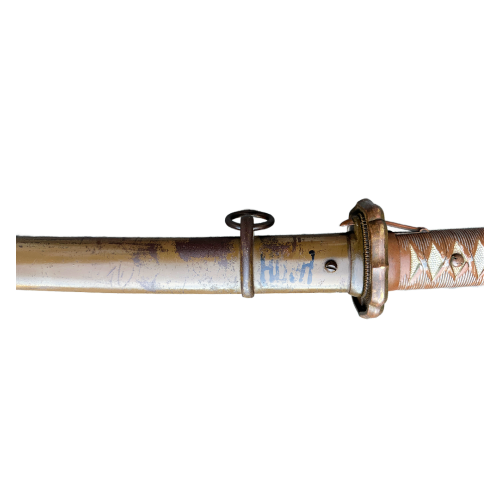 WW2 Japanese Original WWII Japanese Army Type 95 NCO Katana Samurai Sword with Matching Serial Numbers