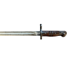 WW1 Original US Army M1917 Winchester Repeating Arms Co. Bayonet & Maxim Scabbard By Jewell 