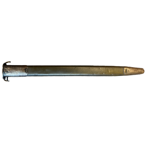 WW1 Original US Army M1917 Winchester Repeating Arms Co. Bayonet & Maxim Scabbard By Jewell 