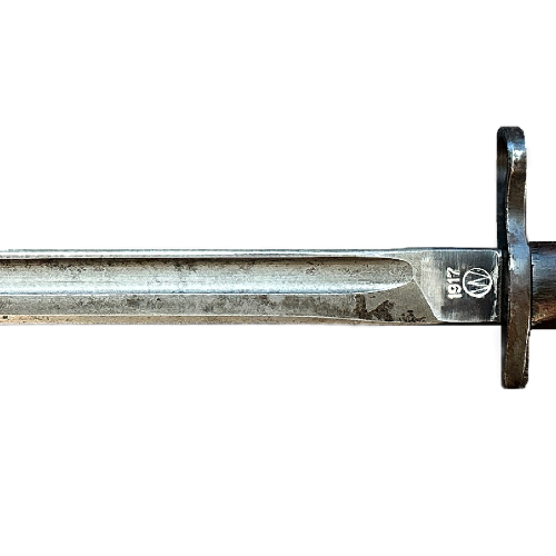 WW1 Original US Army M1917 Winchester Repeating Arms Co. Bayonet & Maxim Scabbard By Jewell 