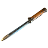 WW2 Original Italian M91/38 Carcano Folding Bayonet with Scabbard 