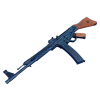 WW2 German MP43/1 Semi-Auto Machine Gun Caliber 7.92×33 8mm kurz By DK Production Group 