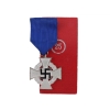  German Nazi 25 Year National Faithful Service Medal (Original) - Photo 1