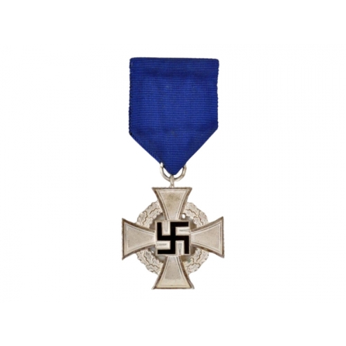  German Nazi 25 Year National Faithful Service Medal (Original) - Photo 2