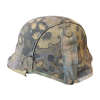 WW2 German SS Elite Original Reversible Oak B Leaf Camouflage Pattern Helmet Cover