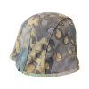 WW2 German SS Elite Original Reversible Oak B Leaf Camouflage Pattern Helmet Cover (Original) - Photo 5