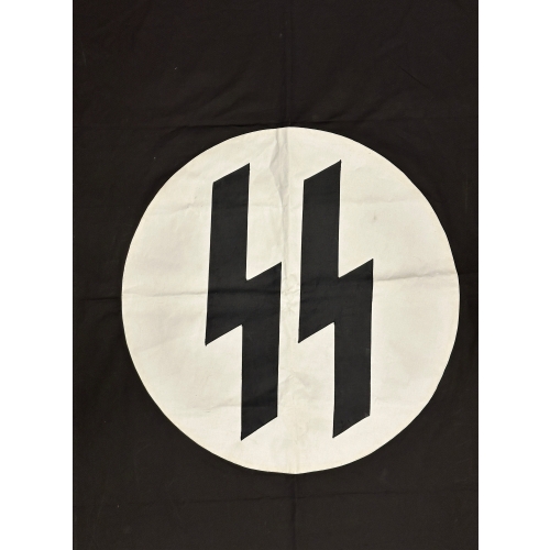 German SS Runes Banner Wall Flag Movie Prop
