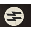WW2 German SS Runes Banner Wall Flag Size 8 Feet x 4 Feet Movie Prop