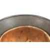 WW2 Original German M40 ET64 Single Decal SS Helmet with Liner & Leather Chin Strap 