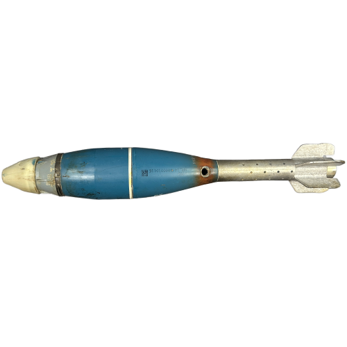 Original U.S. M769 Full Range Practice 60mm Mortar Round With M775 Practice PD Fuze – Inert