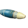 Original U.S. M769 Full Range Practice 60mm Mortar Round With M775 Practice PD Fuze – Inert