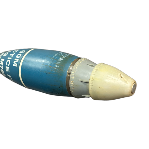 Original U.S. M769 Full Range Practice 60mm Mortar Round With M775 Practice PD Fuze – Inert