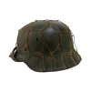 Original German Waffen SS M42 Single Decal ET64 ,Chicken Wired Helmet 