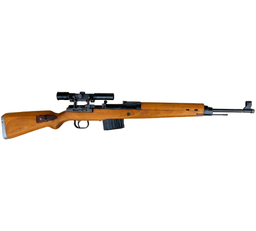 WW2 Original German Walther G43 Rifle with ZF 4 Sniper Scope and fest mount