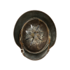German Luftwaffe M35 Double Decal ET64 Helmet with Liner & Chinstrap
