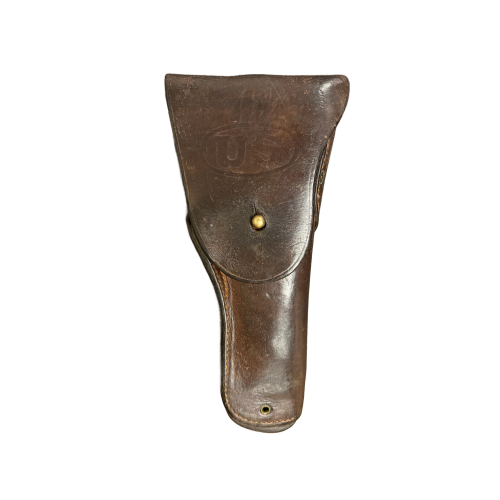 WW2 Original US Model 1916 Leather Holster for a 1911 Pistol By Tex Tan Saddle Co