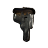 German Browning High Power Black Hard-Shell Holster Dated 1939 By Geco. Gustav Genschow & Co. 