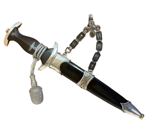 German Third Reich SS Chained Honor Dagger Model 1936 with Portepee 