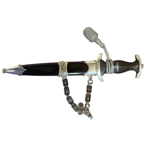 German Third Reich SS Chained Dagger Model 1936 with Portepee (Original)  - Photo 9