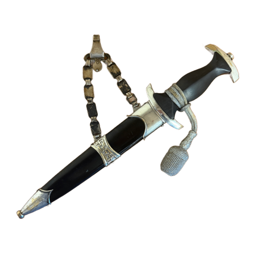 German Third Reich SS Chained Dagger Model 1936 with Portepee (Original)  - Photo 11