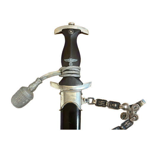 Original German Third Reich SS Chained Honor Dagger Model 1936 with Portepee