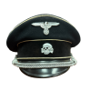 WW2 German 1939 Allgemeine SS Generals Visor Cap by Erel