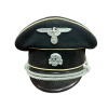 WW2 German 1939 Allgemeine SS Generals Visor Cap by Erel