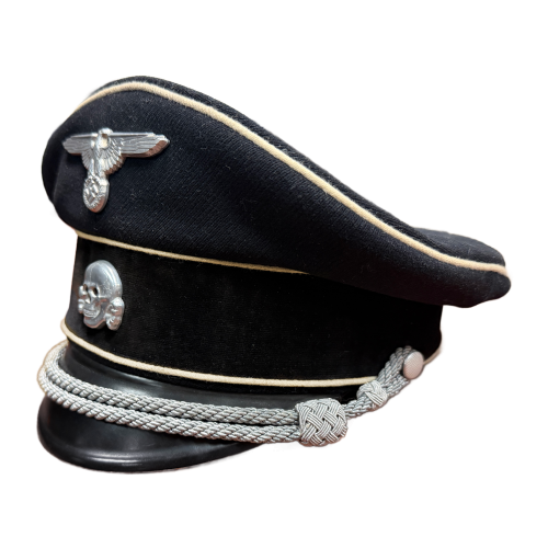 WW2 Original German 1939 Allgemeine SS Generals Visor Cap by Erel
