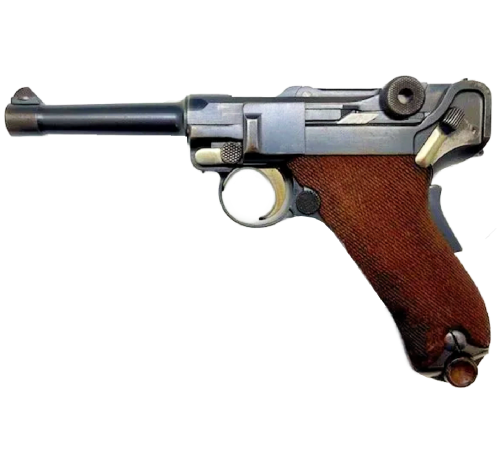 1906 American Eagle Fat Barrel All-Matching Mint Semi-Auto 9mm Luger