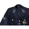 German Allgemeine SS 51st Standarte, Hauptsturmführer Officers Black Service Tunic (Original) - Photo 5