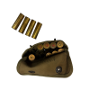 US USMC Airtress Midland 1945 Shotgun Ammo Pouch with 12 Original 00 Buck Shells by Winchester (Original) - Photo 3
