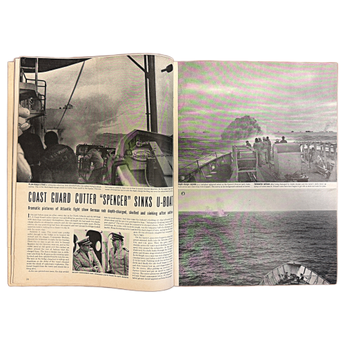 WW2 LIFE Magazine Dated June 7, 1943 Cover Captain Foss, USMC America's No. 1 Ace