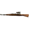  WW2 Original German K98 Matching 1944 Bolt-Action Caliber 8mm Sniper Rifle By JP Sauer & Sohn With gw ZF4 KZF Sniper Scope & Swept Back Mount for Sale