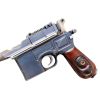 WW1 German Mauser C96 Broomhandle 9mm Pistol with Wooden Shoulder Stock/Holster