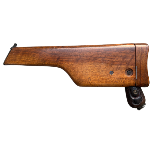 Original WW1 German Mauser C96 Broomhandle 9mm Pistol with Wooden Shoulder Stock Holster