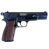 WW2 German Issue 9mm Browning HI-Power Caliber 9mm Pistol with Marked Leather Holster