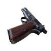 WW2 German Issue 9mm Browning HI-Power Caliber 9mm Pistol with Marked Leather Holster