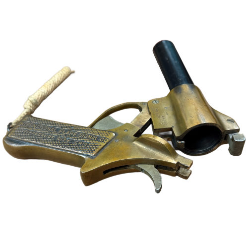 WW2 US 1943 International Flare Signal Co. Model 52 Brass Flare Pistol (Original) - Photo 5