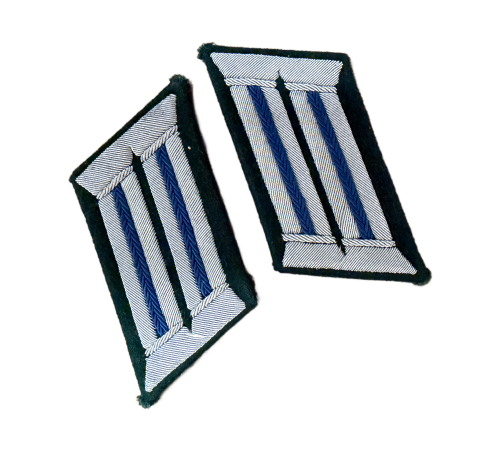 WW2 Original German Army-Heel Medical Officer Collar Tabs for Sale