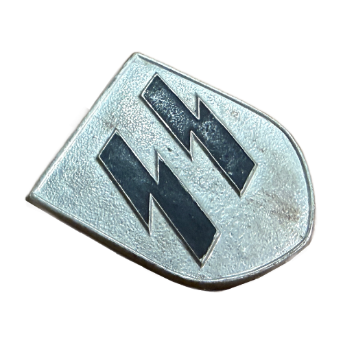 Original WW2 German SS Pith Helmet Shield