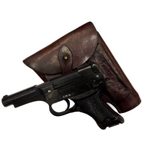 Original Japanese Late War Type 94 All-Matching 8mm Nambu Pistol with Holster