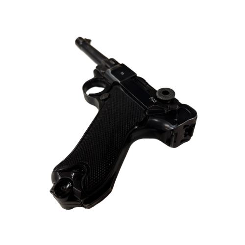 WW2 German Matching P.08 byf 41 Black Widow Luger Pistol Dated 1941 with 2 fxo Magazines & Holster Rig & Tool (Original) - Photo 7