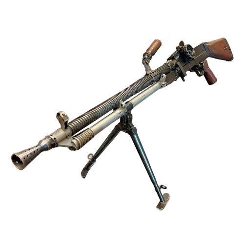 Original British Bren MkI Display Light Machine Gun with Live Barrel & Magazine
