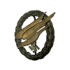 Original German Luftwaffe Paratrooper Badge By Assman & Sohne 