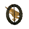 German Luftwaffe Paratrooper Badge By Assman & Sohne 