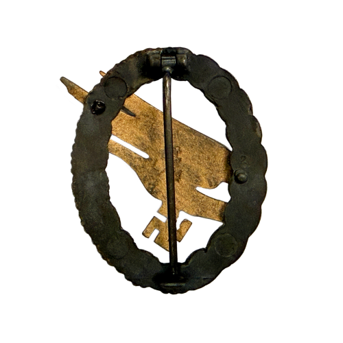 German Luftwaffe Paratrooper Badge By Assman & Sohne 