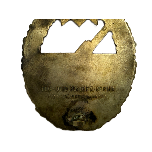 German Kriegsmarine Coastal Artillery Badge By C.E. Juncker