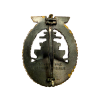WW2 German Kreigsmarine High Seas Fleet Badge By Schwerin 