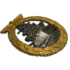German Kreigsmarine High Seas Fleet Badge By Schwerin 